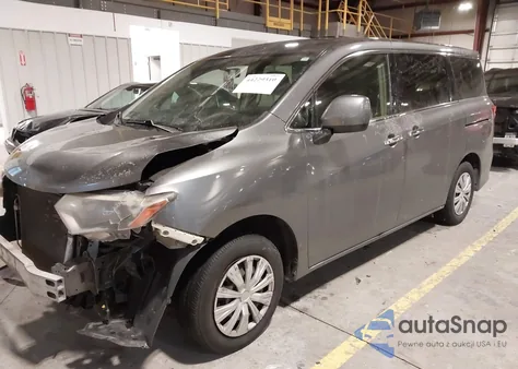 2015 Nissan Quest S from USA, damaged, VIN JN8AE2KP9F9123543